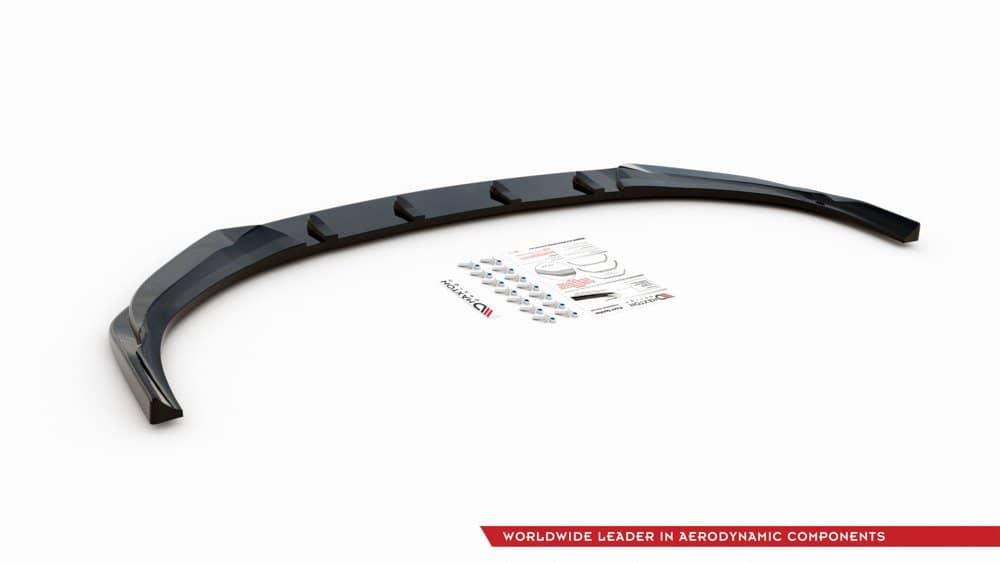 Front Diffusor / Front Splitter / Cup Schwert / Frontansatz V.5 für Hyundai I30 N MK3 Hatchback/Fastback von Maxton Design