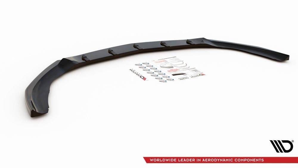 Front Splitter / Cup Schwert / Frontansatz V.5 für Mercedes A35 AMG W177 von Maxton Design