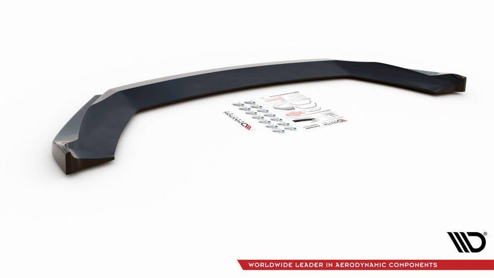 Front Splitter / Cup Schwert / Frontansatz V.5 für Seat Leon Cupra / FR Mk3 FL von Maxton Design