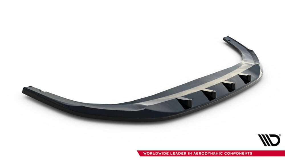 Front Lippe / Front Splitter / Frontansatz V.4 für VW Golf 8 R-Line Facelift von Maxton Design