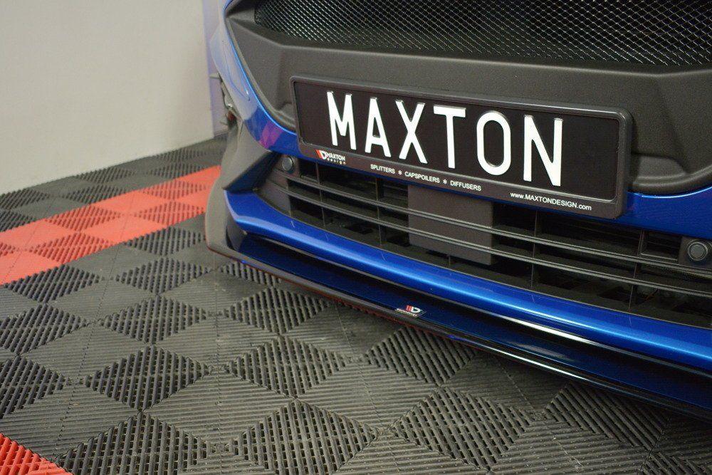 Front Splitter / Cup Schwert / Frontansatz V.6 für Ford Focus ST-Line MK4 von Maxton Design