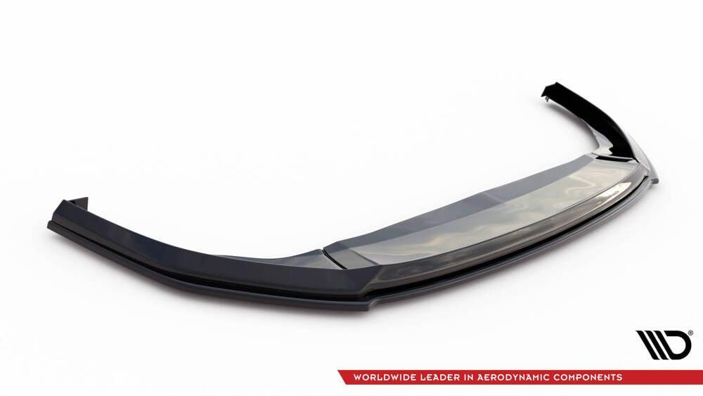 Front Lippe / Front Splitter / Frontansatz V.6 für VW Golf 8 GTI von Maxton Design