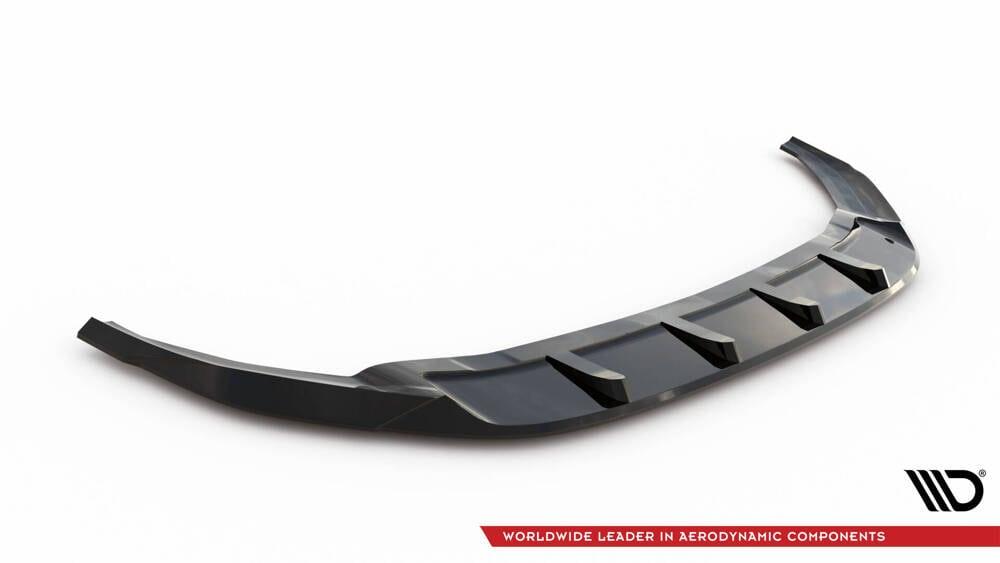 Front Lippe / Front Splitter / Frontansatz V.6 für VW Golf 7 R von Maxton Design