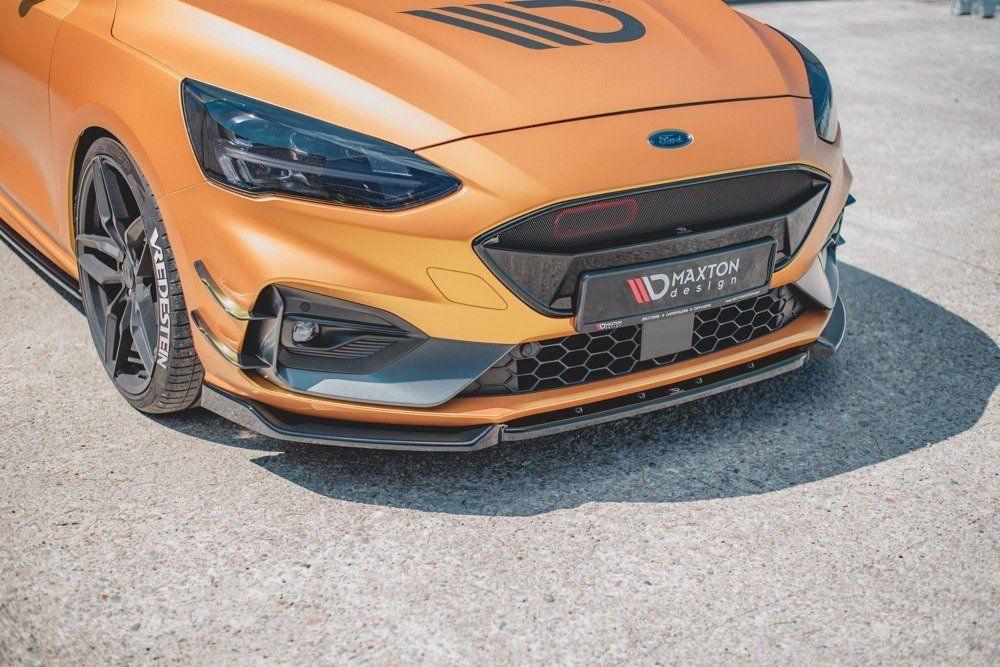 Front Splitter / Cup Schwert / Frontansatz V.7 für Ford Focus ST MK4 von Maxton Design