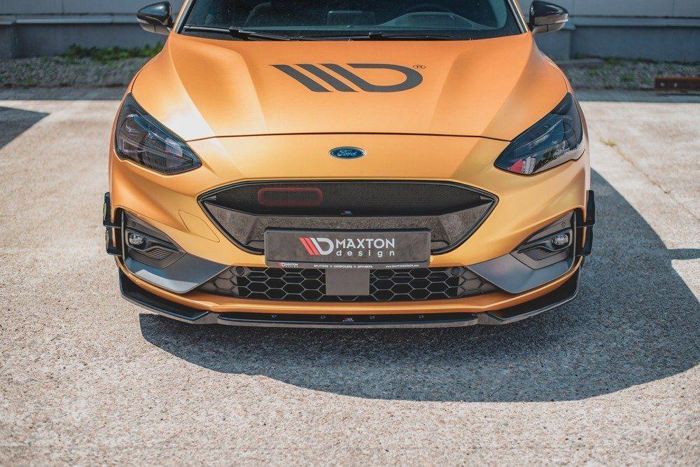 Front Splitter / Cup Schwert / Frontansatz V.7 für Ford Focus ST-Line MK4 von Maxton Design