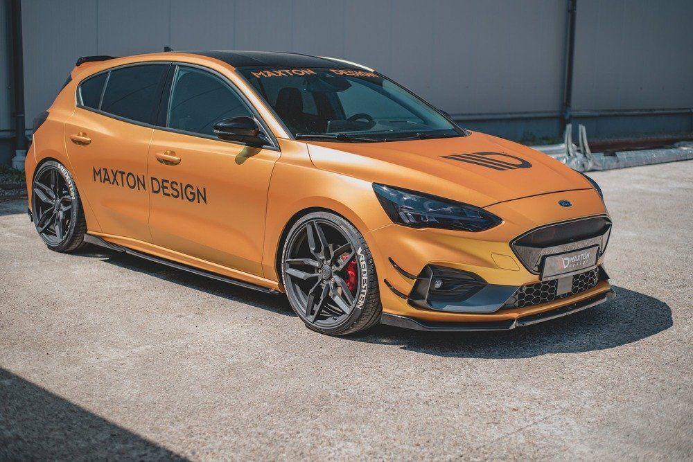 Front Splitter / Cup Schwert / Frontansatz V.7 für Ford Focus ST-Line MK4 von Maxton Design