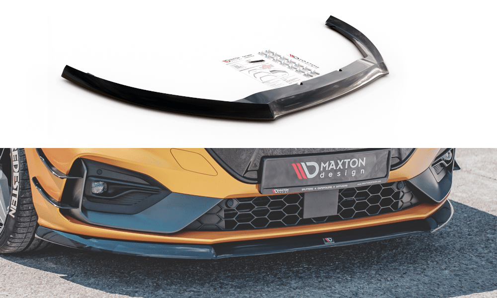 Front Splitter / Cup Schwert / Frontansatz V.8 für Ford Focus ST-Line MK4 von Maxton Design