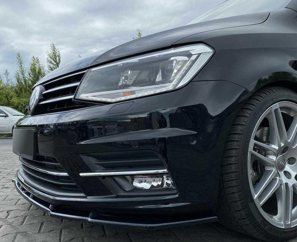 Front Splitter / Cup Schwert / Frontansatz für VW Caddy SA von Maxton Design