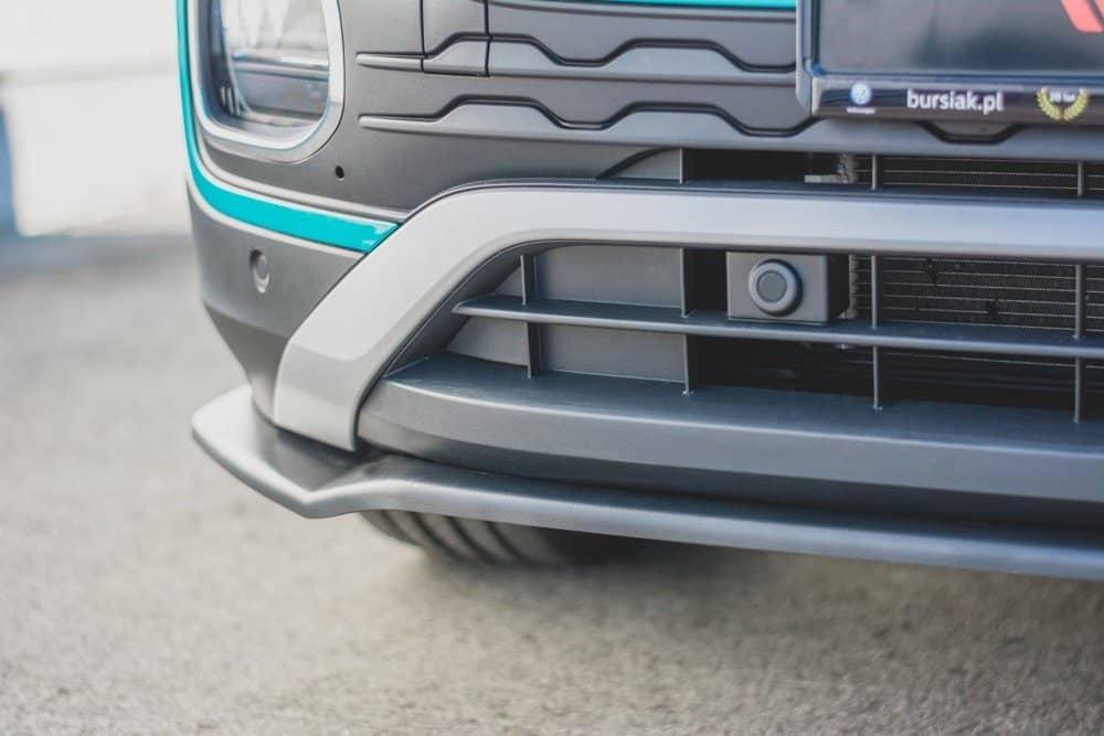 Front Splitter / Cup Schwert / Frontansatz für VW T-Cross C1 von Maxton Design