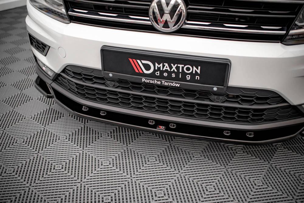 Front Lippe / Front Splitter / Frontansatz für VW Tiguan AD von Maxton Design