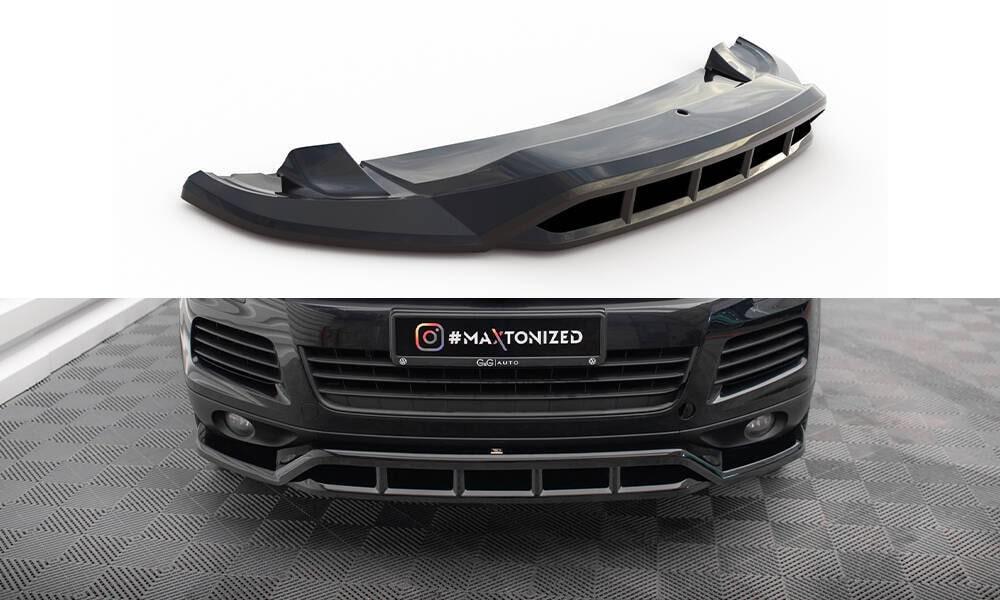 Front Lippe / Front Splitter / Frontansatz für VW Touareg 7P von Maxton Design