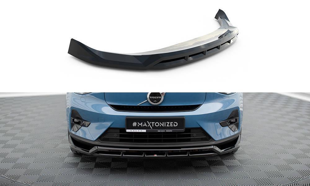 Front Lippe / Front Splitter / Frontansatz für Volvo C40 MK1 von Maxton Design