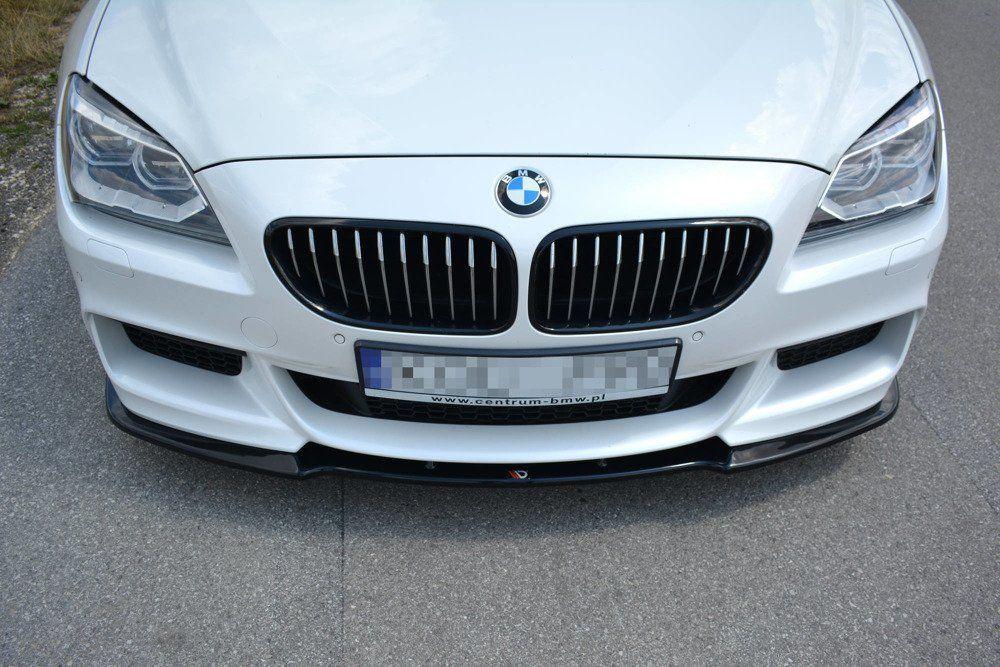 Front Splitter / Cup Schwert / Frontansatz für BMW 6 Gran Coupé M-Paket von Maxton Design