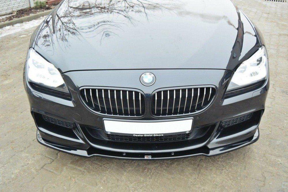 Front Splitter / Cup Schwert / Frontansatz für BMW 6 Gran Coupé M-Paket von Maxton Design