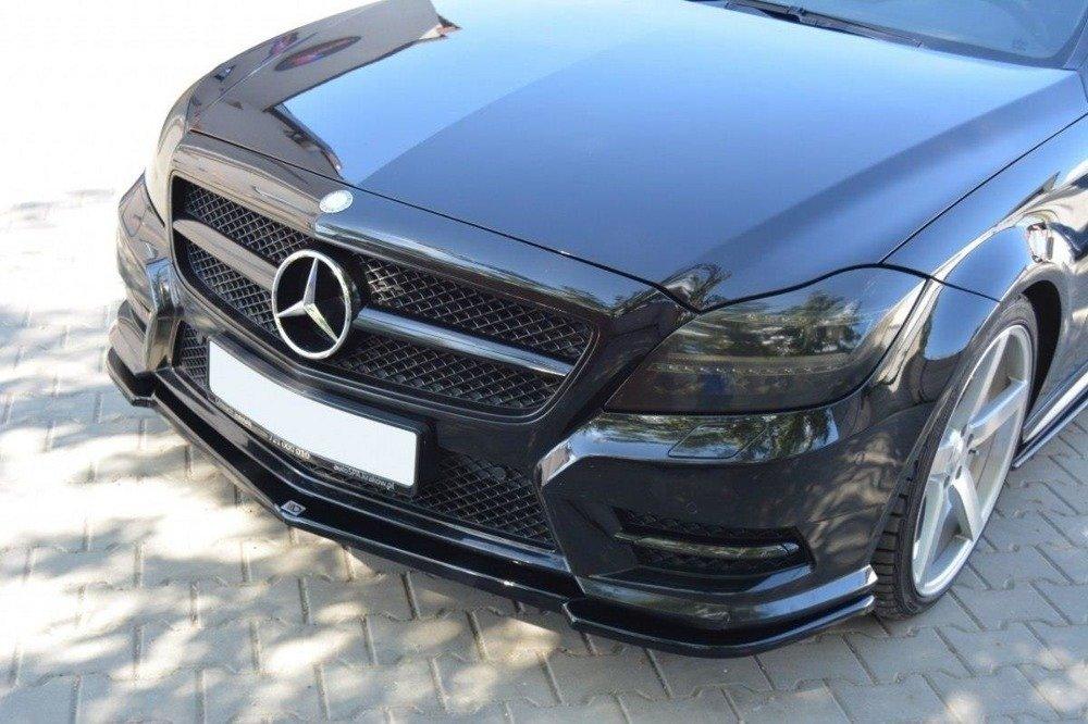 Front Lippe / Front Splitter / Frontansatz für Mercedes CLS C218 AMG-Line von Maxton Design