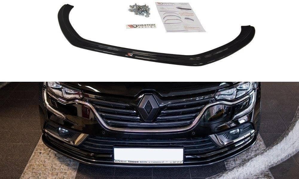 Front Splitter / Cup Schwert / Frontansatz V.1 für Renault Talisman von Maxton Design