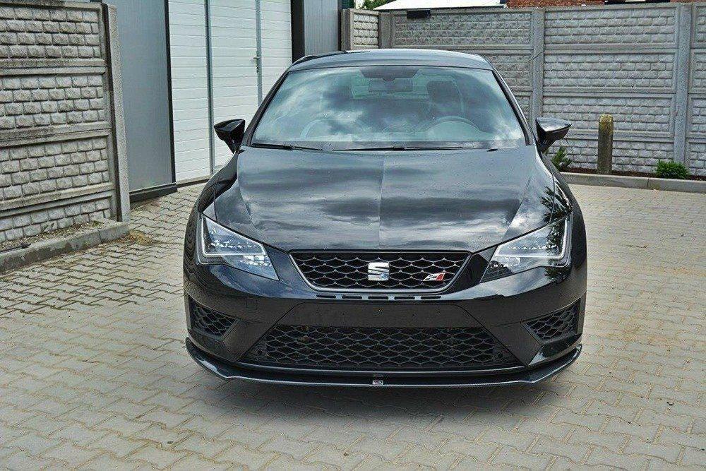 Front Splitter / Cup Schwert / Frontansatz für Seat Leon MK3 Cupra / FR von Maxton Design