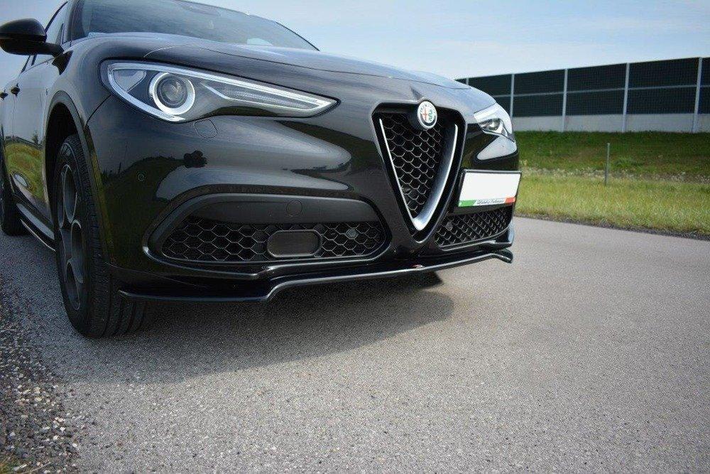 Front Splitter / Cup Schwert / Frontansatz V.1 für Alfa Romeo Stelvio von Maxton Design