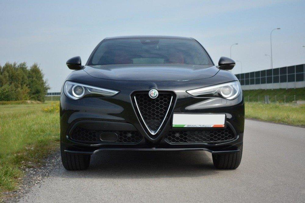 Front Splitter / Cup Schwert / Frontansatz V.1 für Alfa Romeo Stelvio von Maxton Design