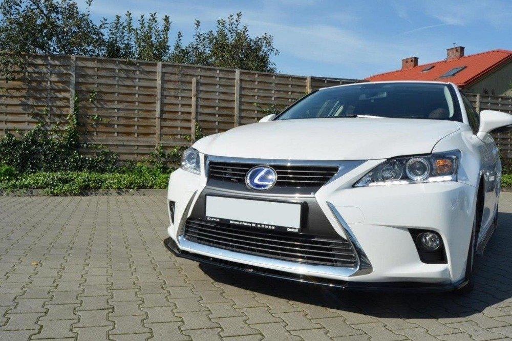 Front Lippe / Front Splitter / Frontansatz für Lexus CT MK1 Facelift von Maxton Design