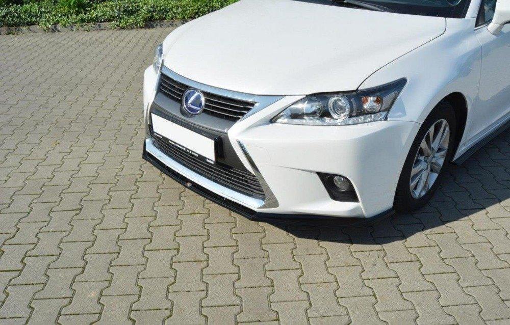 Front Lippe / Front Splitter / Frontansatz für Lexus CT MK1 Facelift von Maxton Design