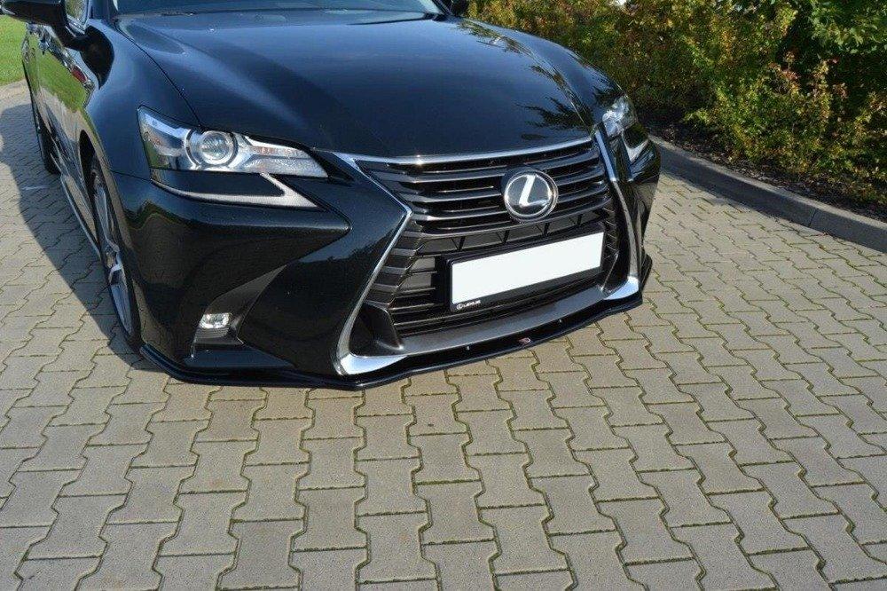 Front Lippe / Front Splitter / Frontansatz für Lexus GS MK4 Facelift von Maxton Design