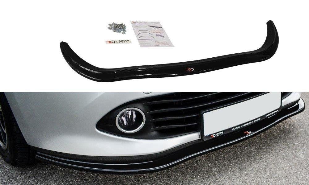 Front Splitter / Cup Schwert / Frontansatz V.1 für Renault Clio MK4 von Maxton Design