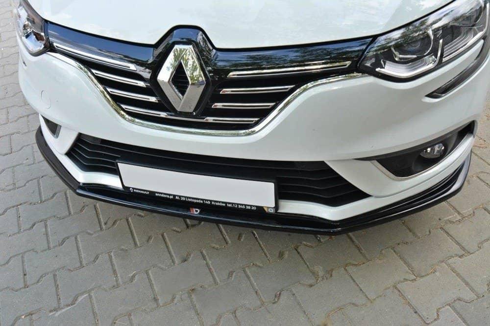 Front Splitter / Cup Schwert / Frontansatz für Renault Megane Hatchback MK4 von Maxton Design