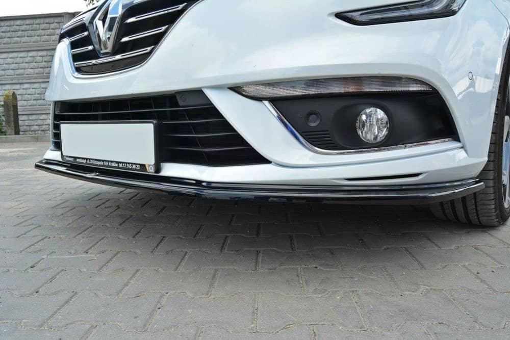 Front Splitter / Cup Schwert / Frontansatz für Renault Megane Hatchback MK4 von Maxton Design