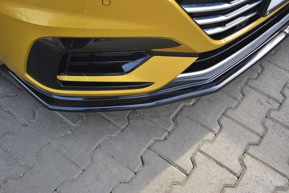 Front Splitter / Cup Schwert / Frontansatz V.1 für VW Arteon R-Line 3H von Maxton Design