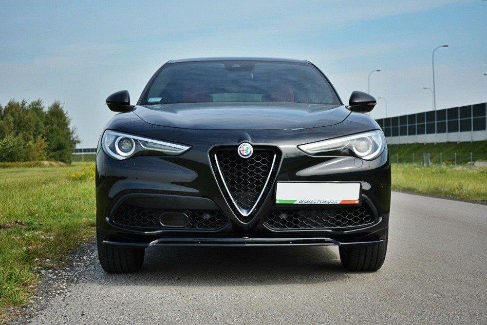 Front Splitter / Cup Schwert / Frontansatz V.2 für Alfa Romeo Stelvio von Maxton Design