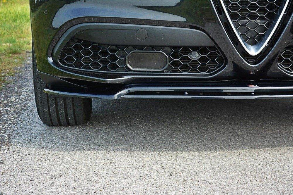 Front Splitter / Cup Schwert / Frontansatz V.2 für Alfa Romeo Stelvio von Maxton Design