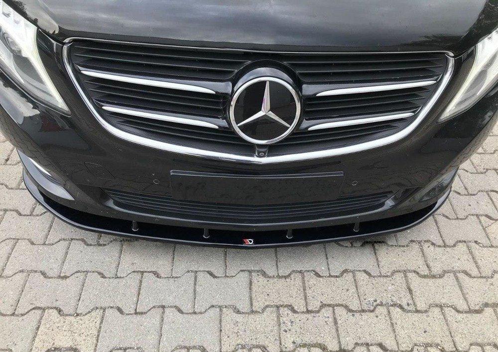 Front Lippe / Front Splitter / Frontansatz V.2 für Mercedes-Benz V-Klasse W447 von Maxton Design