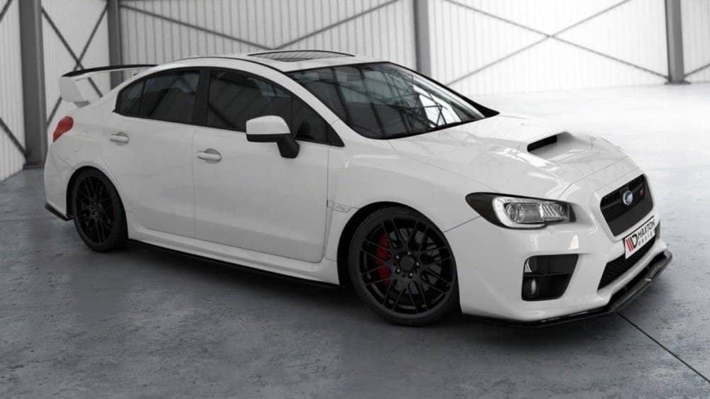 Front Splitter / Cup Schwert / Frontansatz V.2 für Subaru WRX STI von Maxton Design