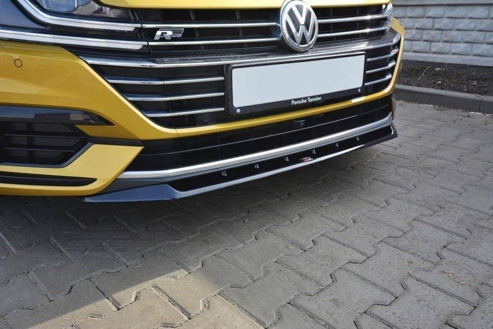 Front Splitter / Cup Schwert / Frontansatz V.2 für VW Arteon R-Line 3H von Maxton Design