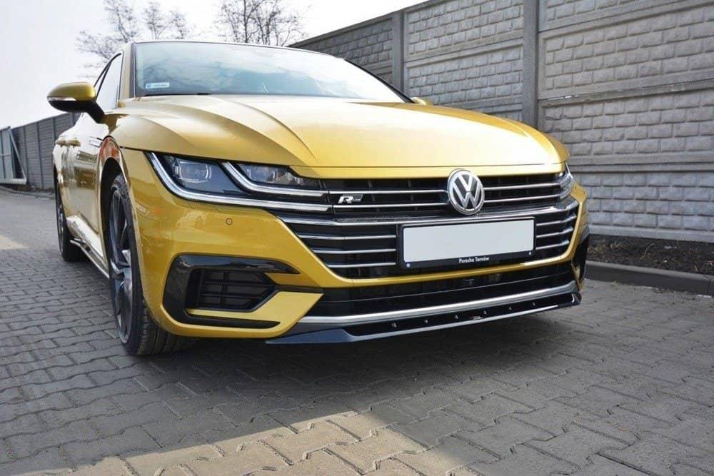 Front Splitter / Cup Schwert / Frontansatz V.2 für VW Arteon R-Line 3H von Maxton Design