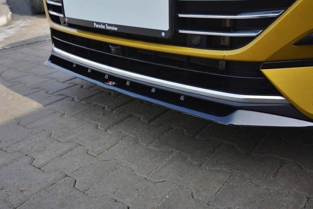 Front Splitter / Cup Schwert / Frontansatz V.2 für VW Arteon R-Line 3H von Maxton Design