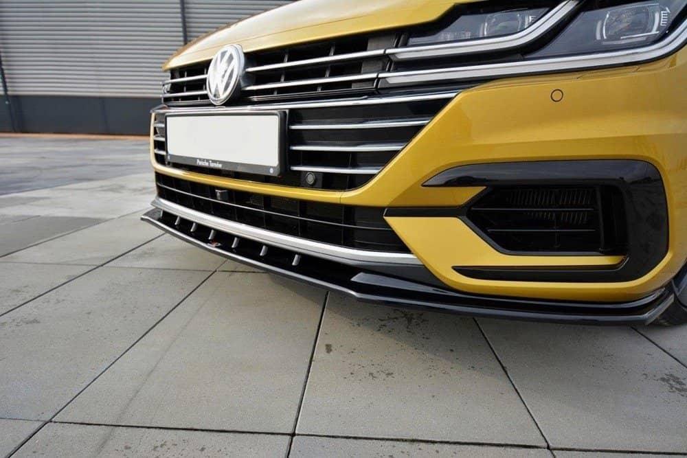 Front Splitter / Cup Schwert / Frontansatz V.3 für VW Arteon R-Line 3H von Maxton Design