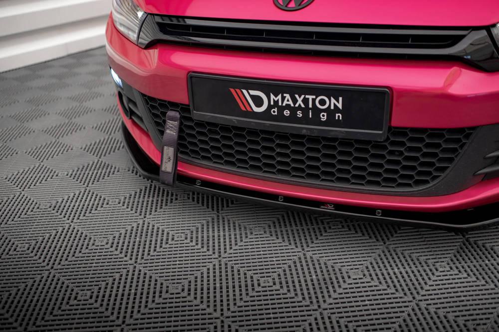 Front Lippe / Front Splitter / Frontansatz für VW Scirocco von Maxton Design