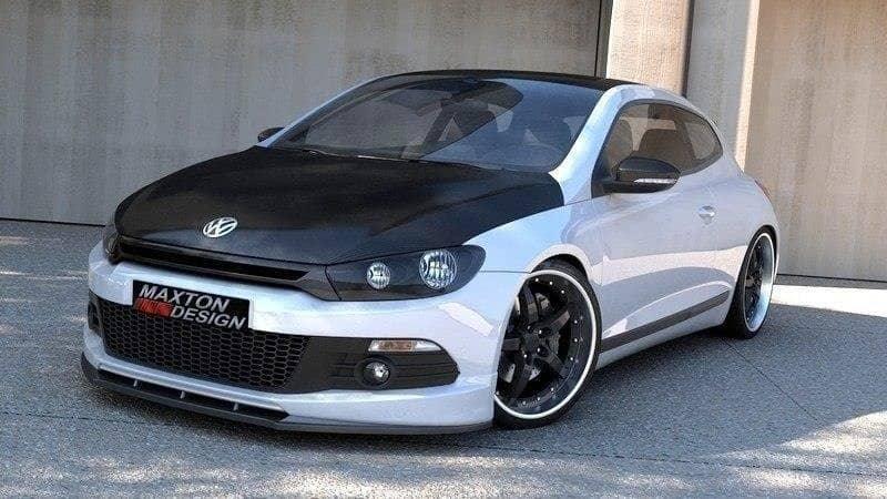 Front Splitter / Cup Schwert / Frontansatz für VW Scirocco R-Line von Maxton Design