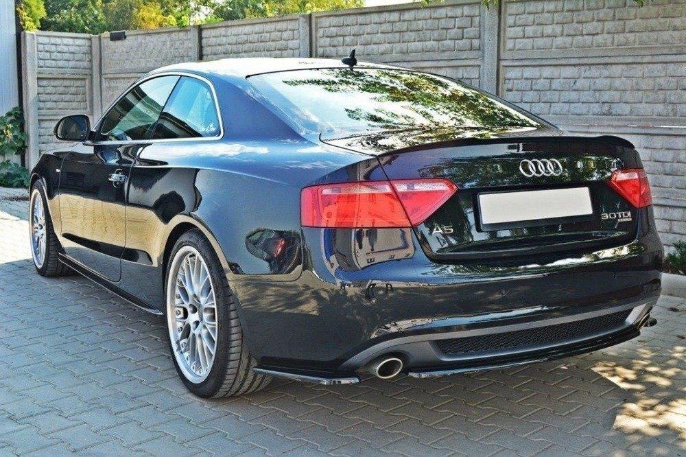 Seitliche Heck Diffusor Erweiterung für Audi A5 S-Line 8T Coupe von Maxton Design