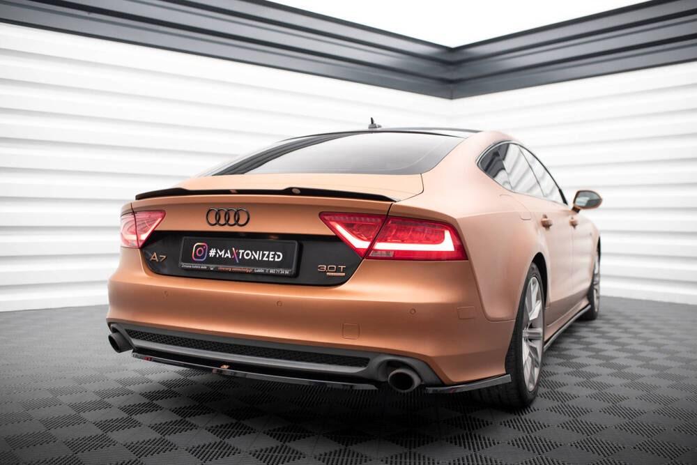 Seitliche Heck Diffusor Erweiterung für Audi A7 C7 von Maxton Design