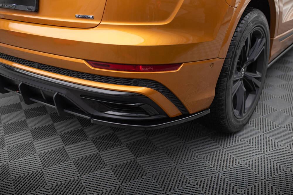 Seitliche Heck Diffusor Erweiterung für Audi Q8 S-Line 4M von Maxton Design