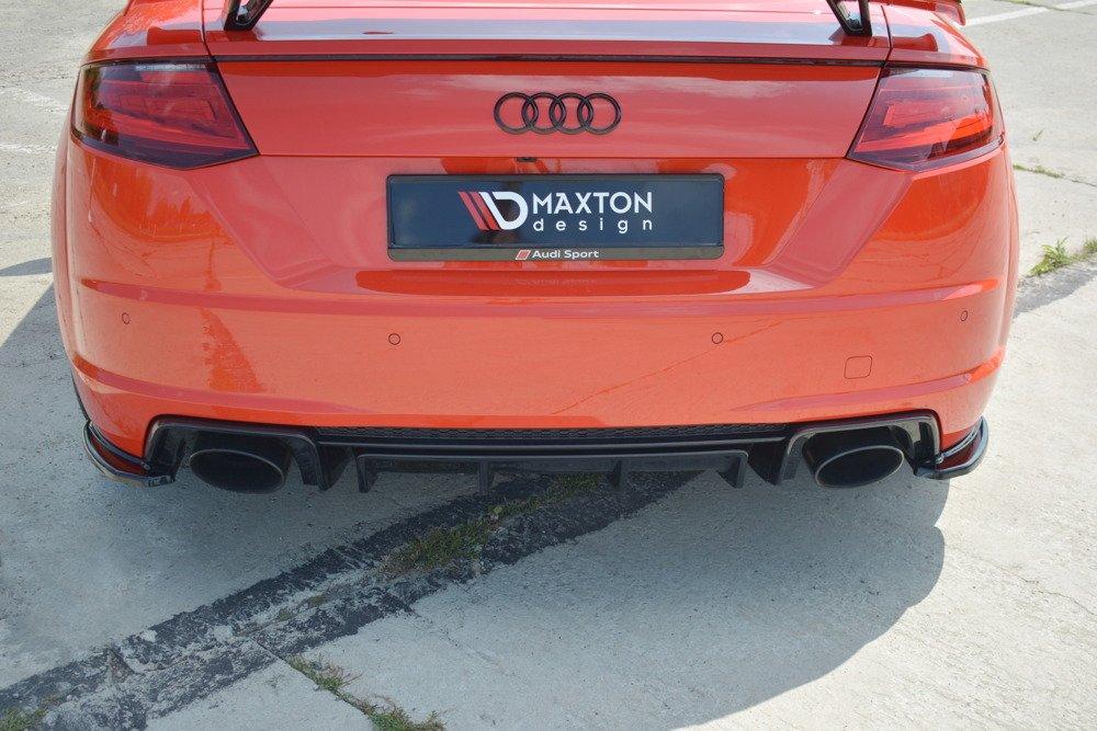 Seitliche Heck Diffusor Erweiterung für Audi TTRS 8S von Maxton Design