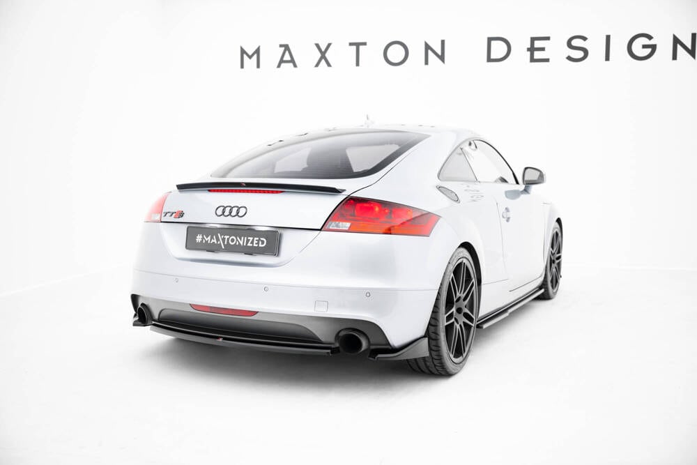 Seitliche Heck Diffusor Erweiterung für Audi TT S-Line 8J Facelift von Maxton Design