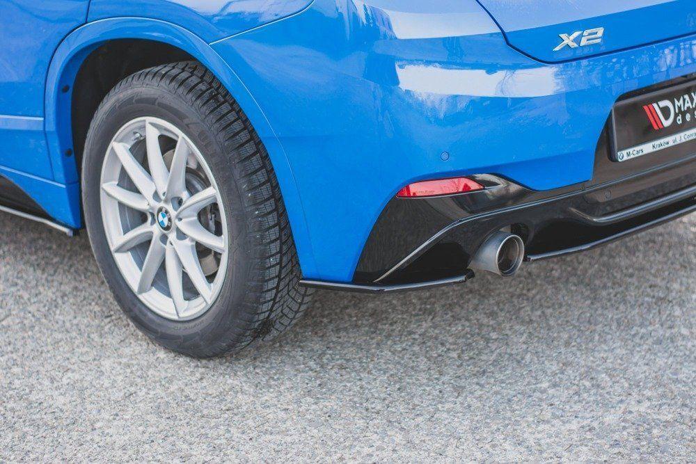 Seitliche Heck Diffusor Erweiterung für BMW X2 M-Paket F39 von Maxton Design