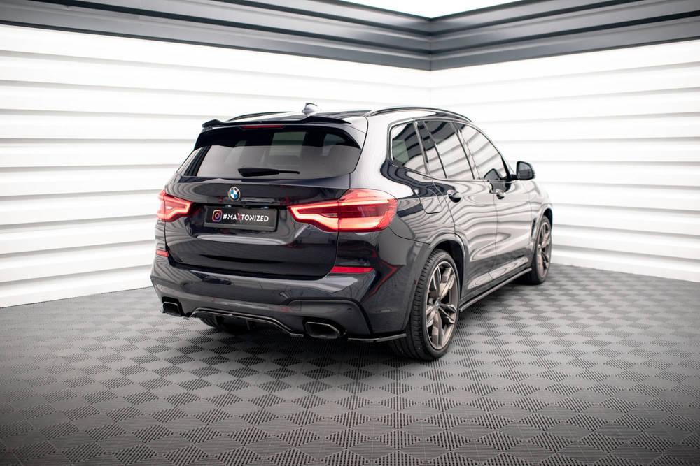 Seitliche Heck Diffusor Erweiterung für BMW X3 M40D G01 von Maxton Design