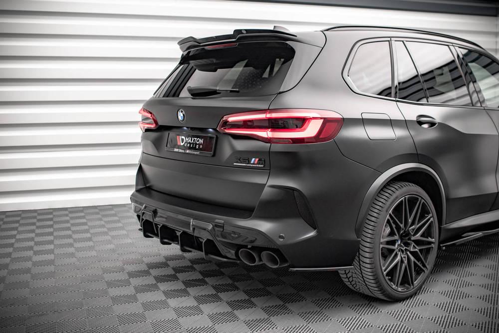 Seitliche Heck Diffusor Erweiterung für BMW X5 M F95 von Maxton Design