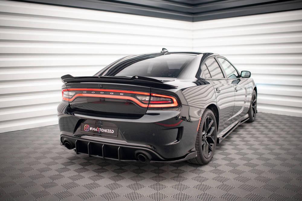 Seitliche Heck Diffusor Erweiterung für Dodge Charger SRT MK7 Facelift von Maxton Design