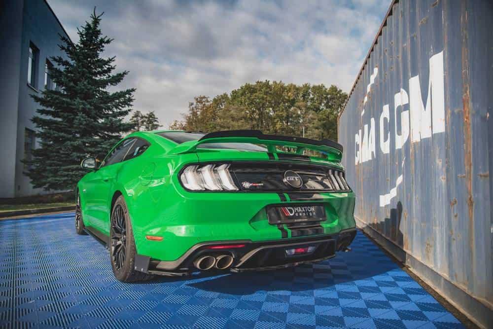 Seitliche Heck Diffusor Erweiterung  für Ford Mustang GT MK6 FL von Maxton Design